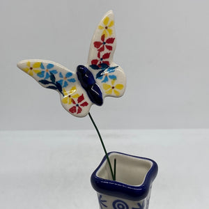 Butterfly Figurine on a Metal stick - WK68
