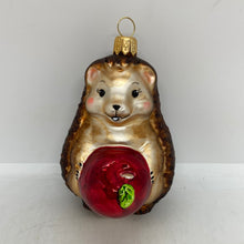 Load image into Gallery viewer, Hedgehog Polish Glass Blown Ornament