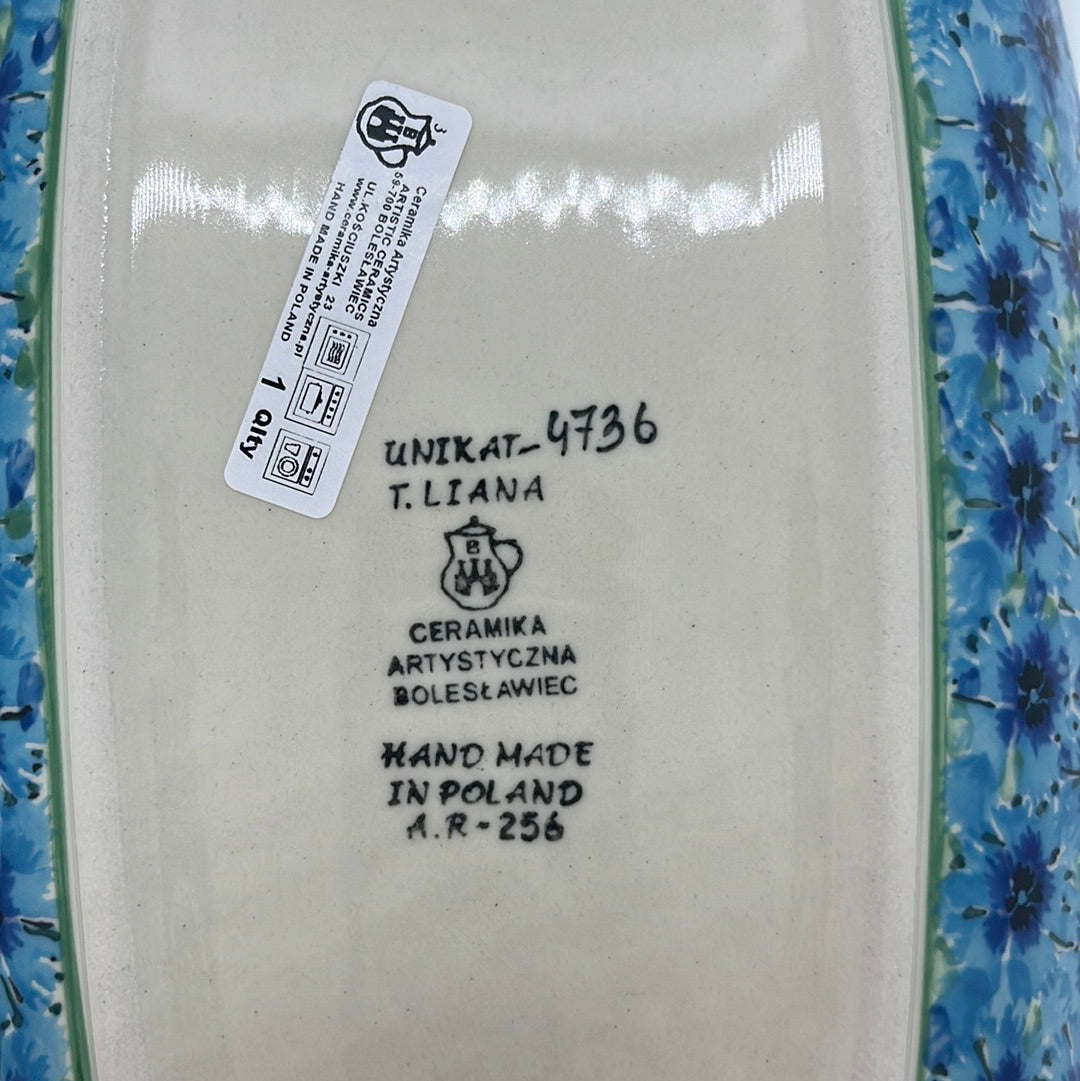 Tray ~ Scalloped Oval ~ 6.25 x 12.5 inch ~ U4736 ~ U7!