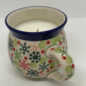 Christmas Market Candle Mug ~ Bubble ~ 11 oz. ~ U5038 - U3
