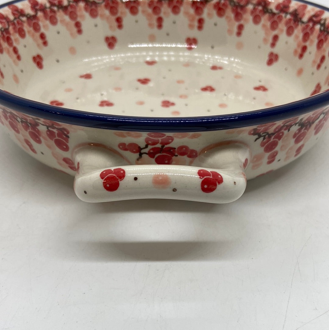 Baker ~ Round w/ Handles ~ 8 inch ~ 2387X ~ T4!