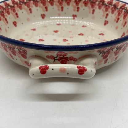 Baker ~ Round w/ Handles ~ 8 inch ~ 2387X ~ T4!