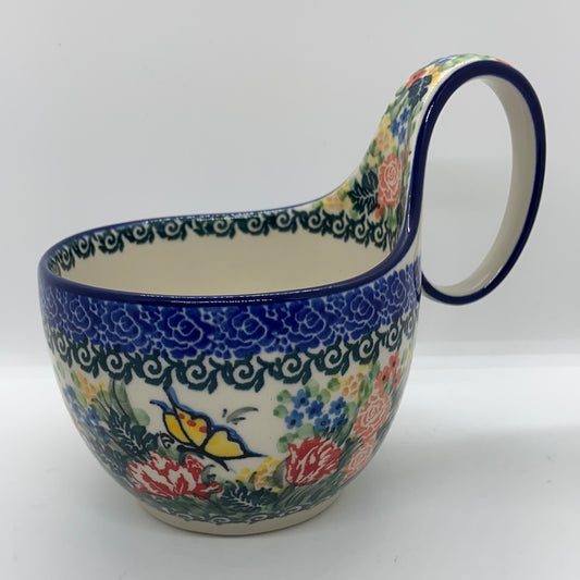 845 ~ Bowl w/ Loop Handle ~ 16 oz - U3282 ~ U4!