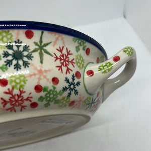Baker ~ Round w/ Handles ~ 8 inch ~ U5038 ~ U3!