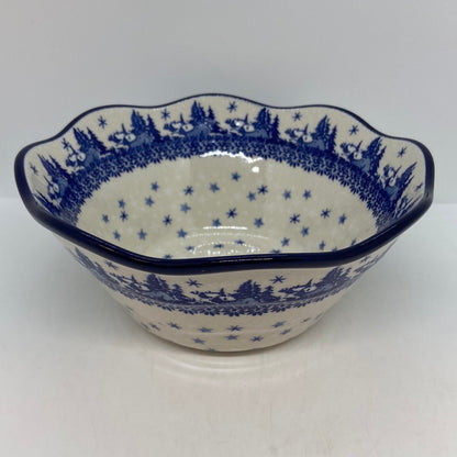 691 ~ Bowl ~ Wavy Edge ~ Small ~ 8" ~ 2329X ~ T3!