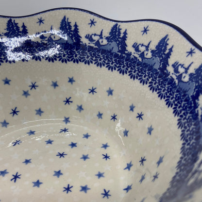 691 ~ Bowl ~ Wavy Edge ~ Small ~ 8" ~ 2329X ~ T3!