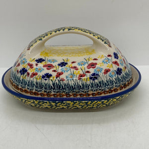 Second Quality Butter Dish with Handle  - WK77