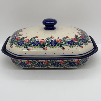 Baker ~ Covered Casserole ~ 8"W x 10.25"L ~ 1535X ~ T3!