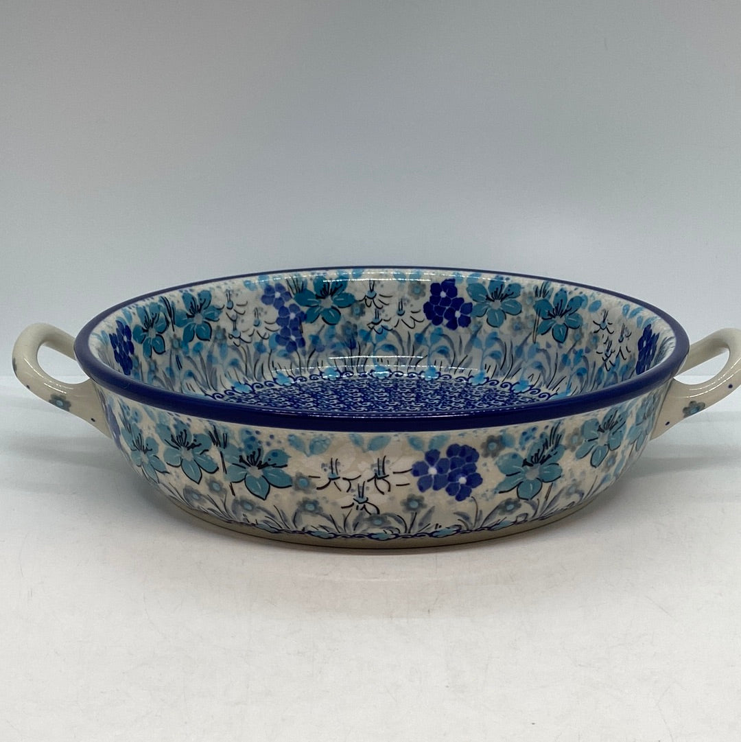 Baker ~ Round w/ Handles ~ 9 inch ~ U4964 - U6