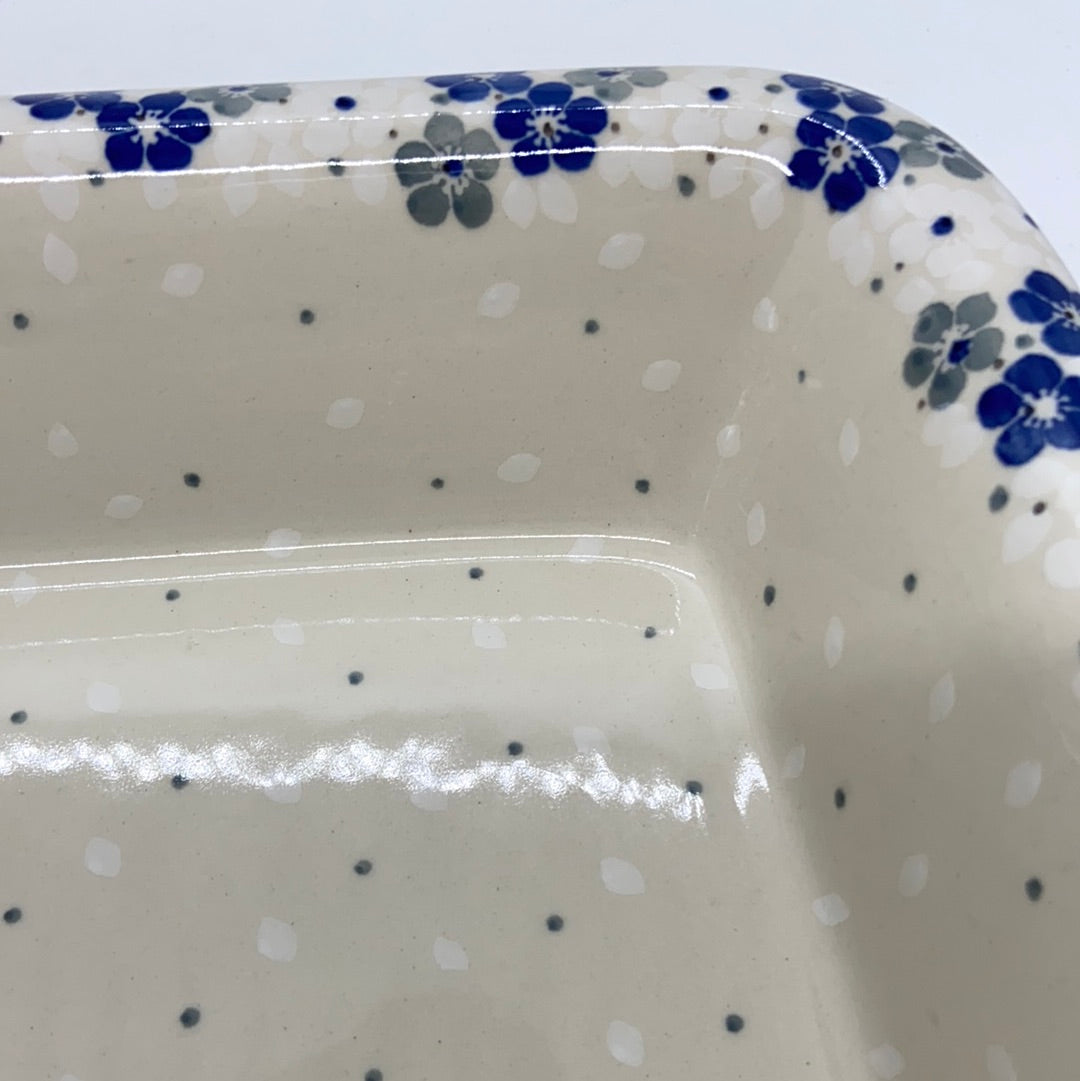 854 ~ Baker ~ Rectangular w/Rim ~ Lasagna ~ 11.25" x 13.75" ~ 2381X - T4!