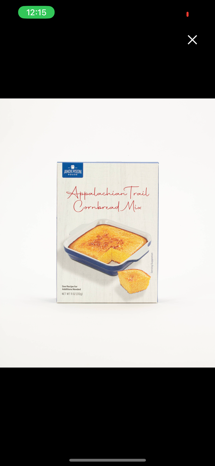 Appalachian Trail Cornbread Mix