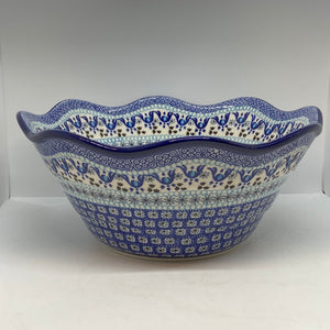 Bowl ~ Wavy Edge ~ Large ~ 12 inch ~1026X