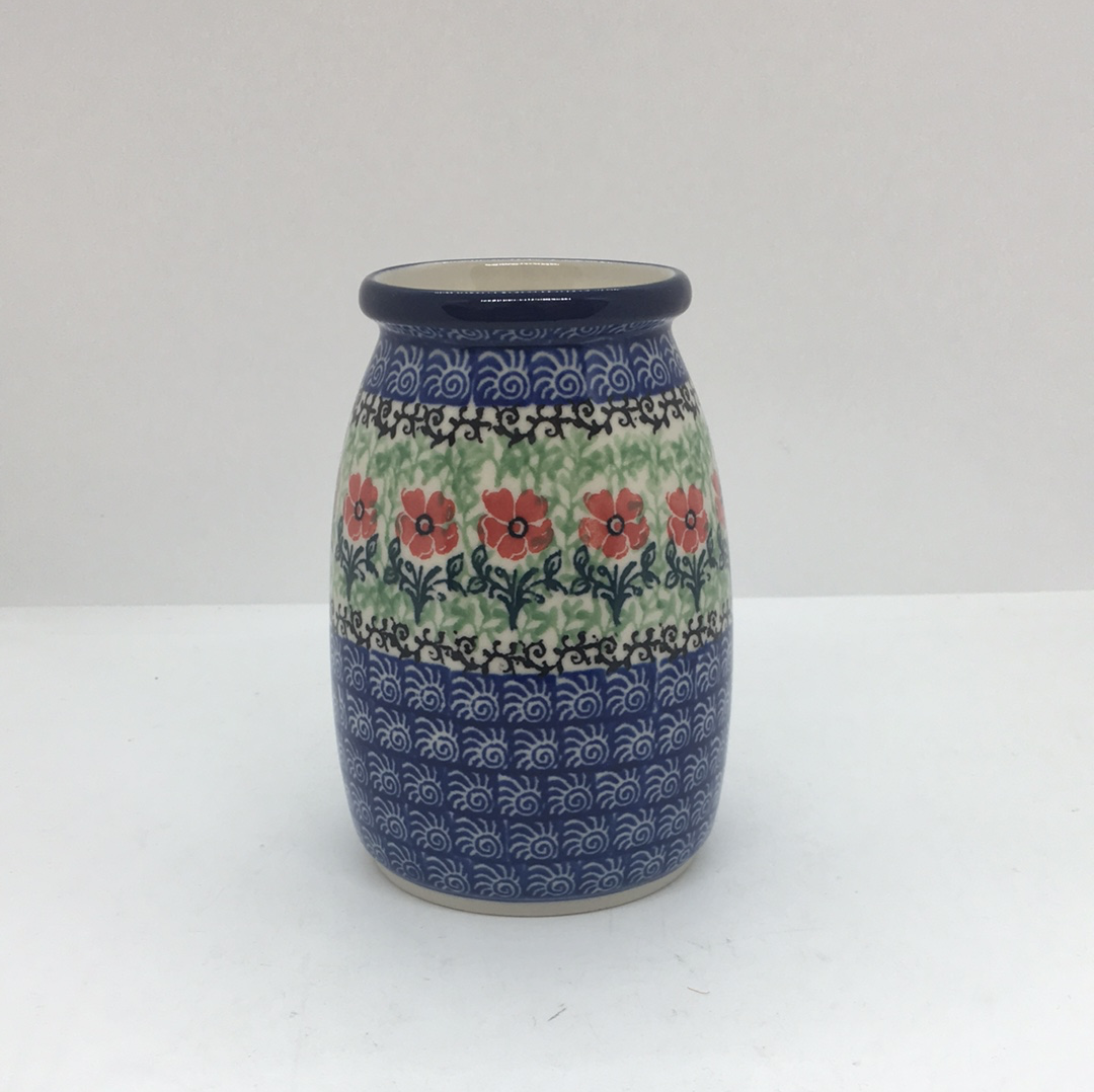196 ~ Vase ~ Milk Bottle Shape ~ 5"H ~ 1916X ~ T3!