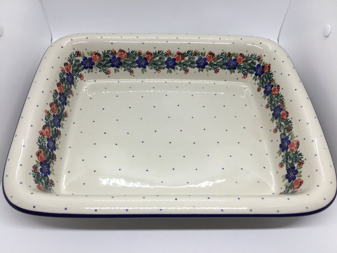 Baker ~ Rectangular w/Rim ~ Lasagna ~ 11.25 x 13.75 inch ~ 1535X - T3!