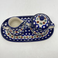 Load image into Gallery viewer, Cream (6 oz) &amp; Sugar (7oz) w/Plate ~ 0070X - T3