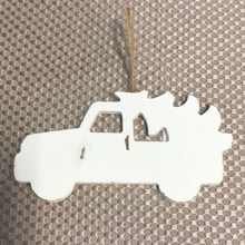 Load image into Gallery viewer, Car with Tree Ornament Mosiac Craft Kit