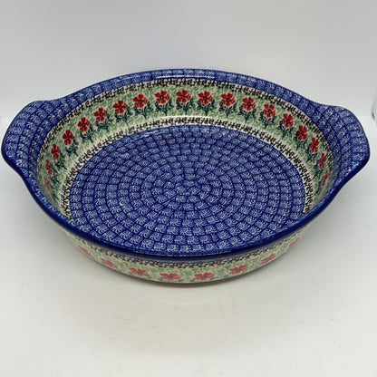 417 ~ Baker ~ Round w/ Handles ~ 10"  - 1916X