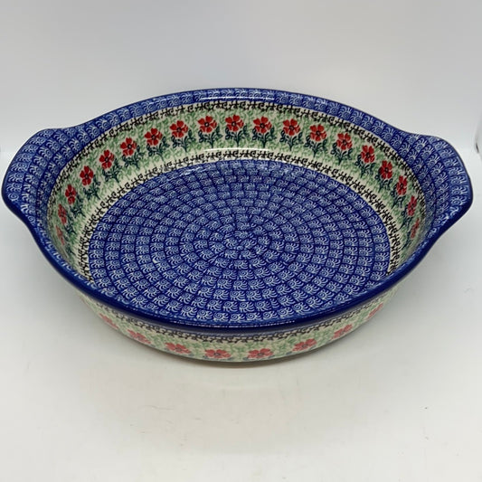 417 ~ Baker ~ Round w/ Handles ~ 10"  - 1916X