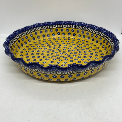 636 ~ Pie Plate ~ Fluted ~ 10" ~ 0859X - T3*