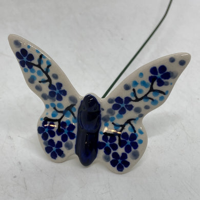 Butterfly Figurine on a Metal stick - AS45