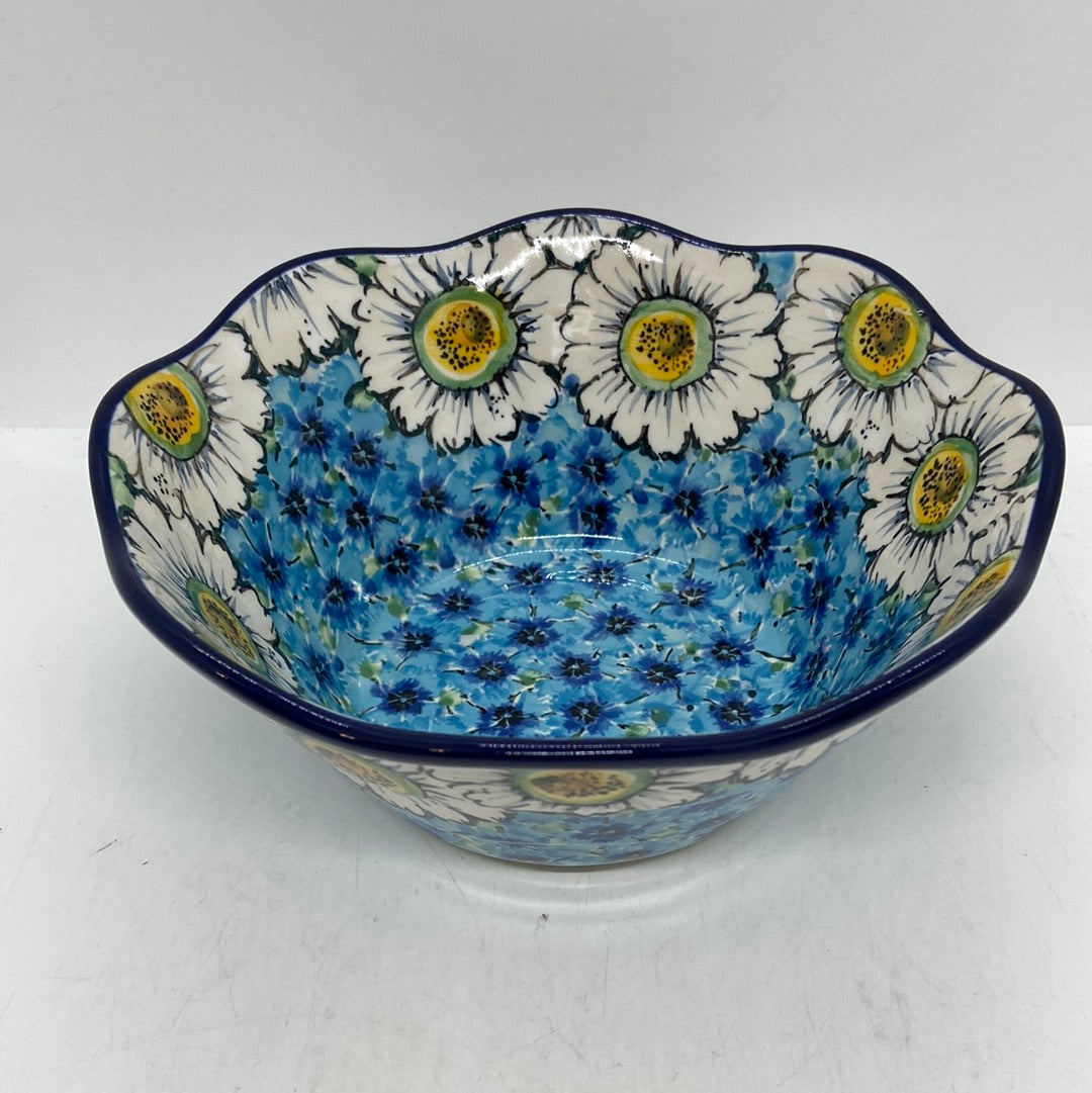 Bowl ~ Wavy Edge ~ Small ~ 8 inch ~ U4736 ~ U7!