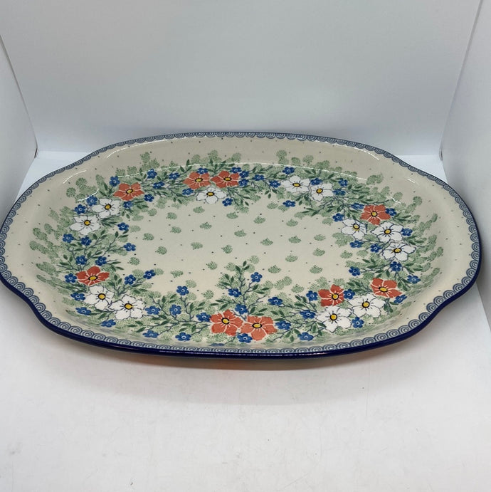 Platter ~ Oval ~ 11.5 x 15.5 inch ~ U4782 ~ U3