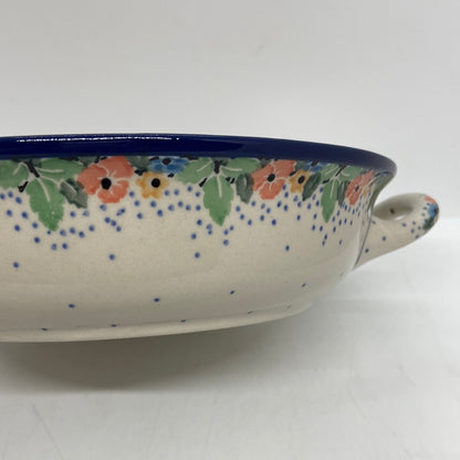 Baker ~ Round w/ Handles ~ 8 inch ~ U4662 ~ U4!