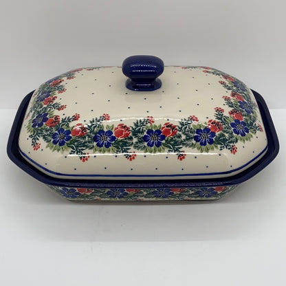 Baker ~ Covered Casserole ~ 8"W x 10.25"L ~ 1535X ~ T3!