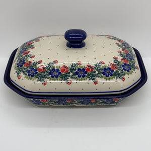 Baker ~ Covered Casserole ~ 8"W x 10.25"L ~ 1535X ~ T3!