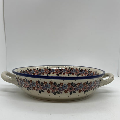 Baker ~ Round w/ Handles ~ 8 inch ~ 2067X - T1!