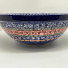 Load image into Gallery viewer, Bowl ~ Nesting ~ 10.75 W ~ Red Aztec