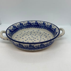 Baker ~ Round w/ Handles ~ 8 inch ~ 2329X - T3!