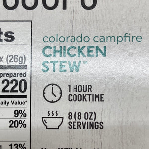 Colorado Campfire Chicken Stew Mix