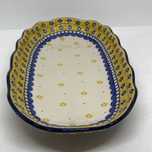 Load image into Gallery viewer, Tray ~ Scalloped Oval ~ 6.25 x 12.5 inch ~ 239X - T1!