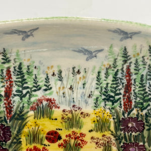 9119 Malwa Medium Square Bowl Valley of Silence