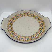 Load image into Gallery viewer, Platter ~ Round w/ Handles ~ 11.75 inch ~1405X