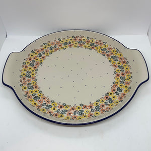 Platter ~ Round w/ Handles ~ 11.75 inch ~1405X