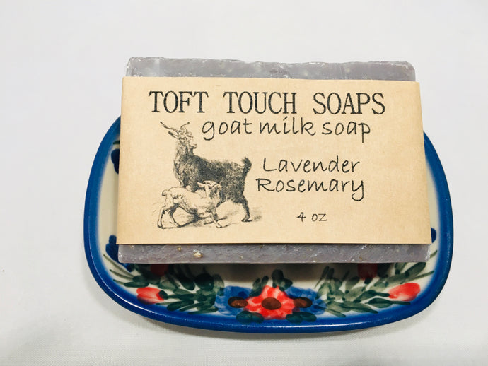 Lavender Rosemary Goat Milk Soap