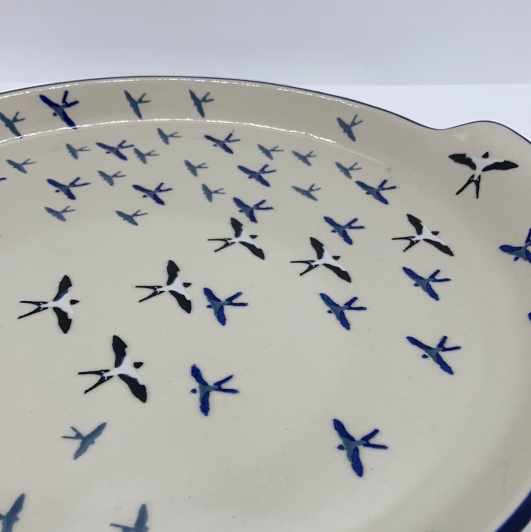 Platter ~ Round w/ Handles ~ 11.75 inch ~ U4832 ~ U2