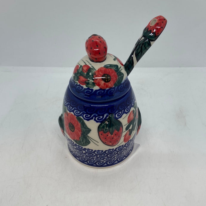 A471 Strawberry Jam Jar - D15