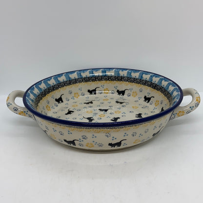Baker ~ Round w/ Handles ~ 8 inch ~ 2153X - T1*