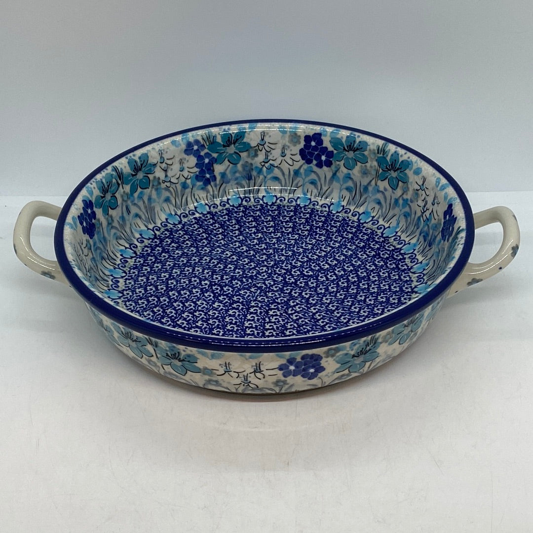 Baker ~ Round w/ Handles ~ 9 inch ~ U4964 - U6