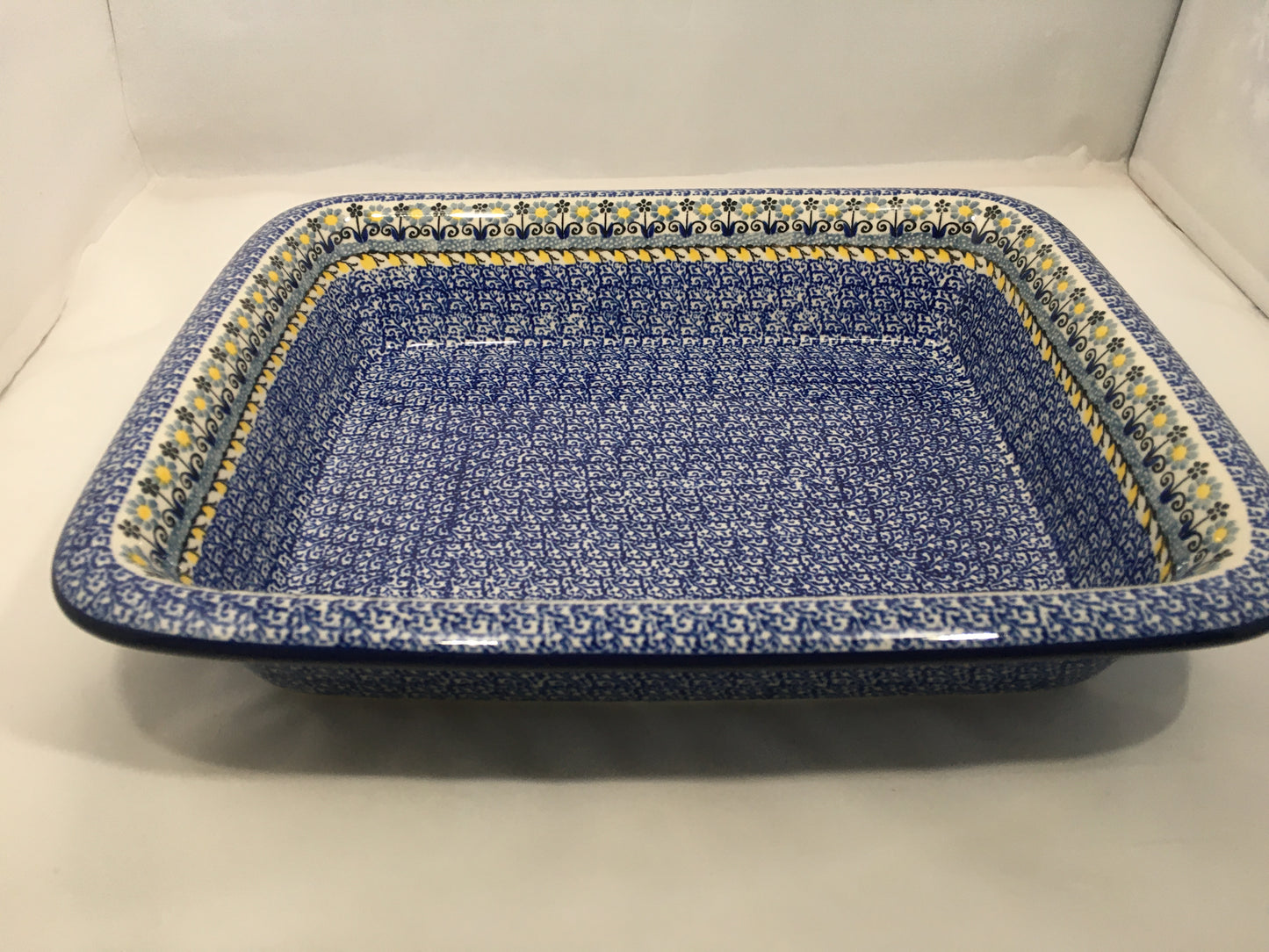Baker ~ Rectangular w/Rim ~ Lasagna ~ 11.25 x 13.75 inch ~ 2178X - T4!