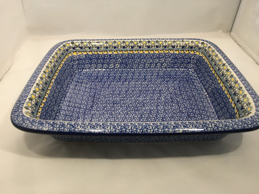 Baker ~ Rectangular w/Rim ~ Lasagna ~ 11.25 x 13.75 inch ~ 2178X - T4!