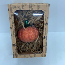 Load image into Gallery viewer, Glass Pumpkin Polish Glass Blown Ornament