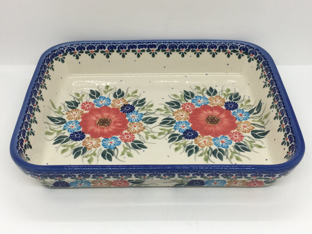 A125 Small Baking Dish Wreath - D60
