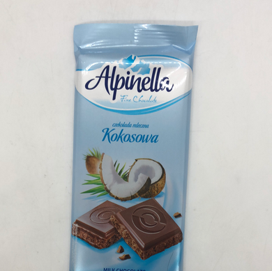 Coconut Milk Chocolate Bar by Alpinella