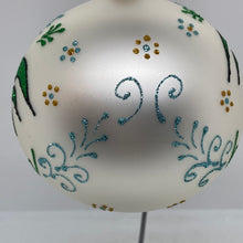 Load image into Gallery viewer, Folk Rooster Polish Glass Blown Ornament