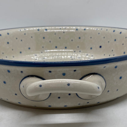 420 ~ Baker ~ Round w/ Handles ~ 10" ~ 2330* - T3!