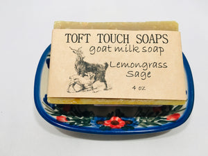 Lemongrass Sage Goat Milk Soap